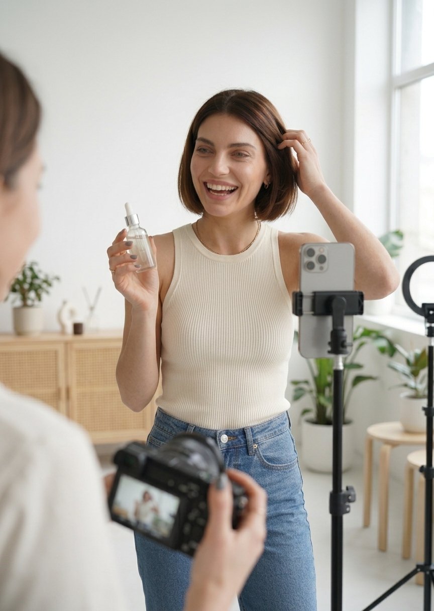 Lumière Skincare campaign
